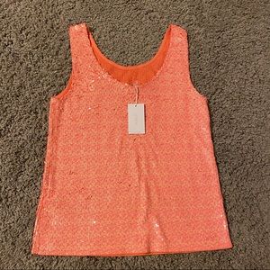 BNWT! Women’s J. Crew Sequin Tank Top